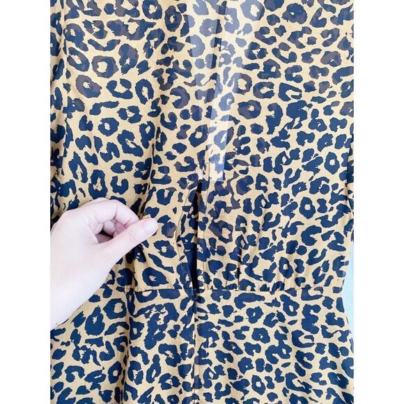 Michelle Mason 100% silk Long sleeve Plunge Gown - Picture 14 of 14